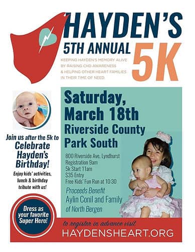 Hayden's Heart 5th Annual 5k | NA Orthodontics"